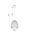 SMART * Colgante LED 43W 3000K